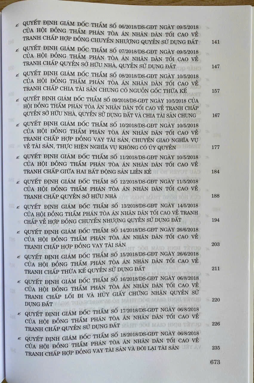 Mô tả Sách Tuyển tập các quyết định giám đốc thẩm của Hội đồng Thẩm phán Tòa án nhân dân tối cao về hình sự, dân sự - 4