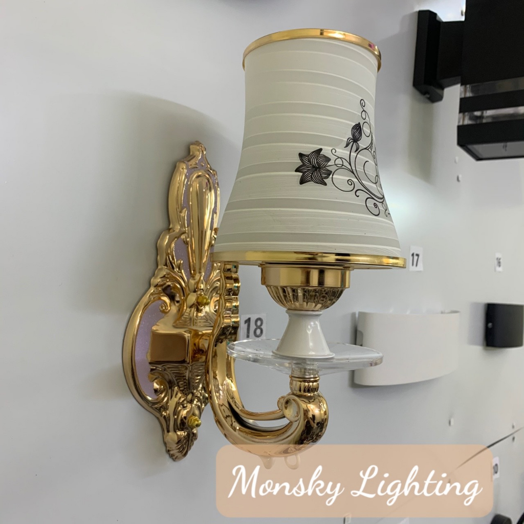 Mô tả Đèn gắn tường MONSKY NOVAX trang trí 9115 - dùng bóng LED E27 đui xoáy - 2
