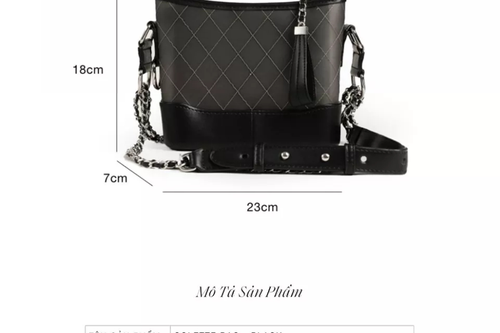 Mô tả Túi xách Floralpunk Colette Bag - Black - 4