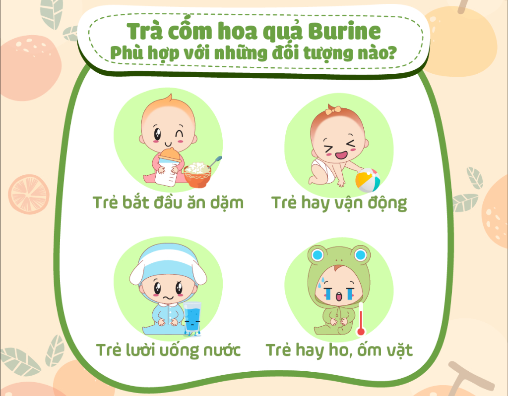 Mô tả Trà cốm hoa quả Burine bổ sung Vitamin C, tăng đề kháng - 2