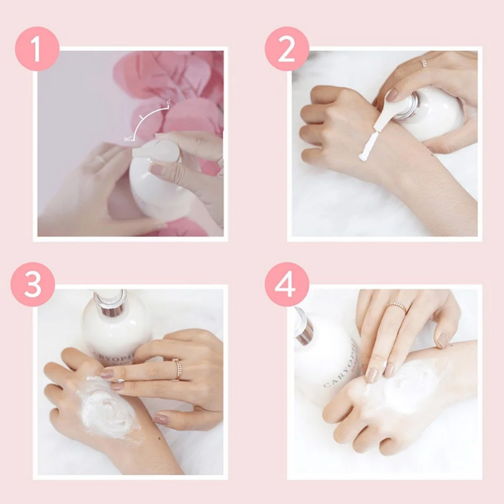 Mô tả Kem dưỡng trắng da Body Caryophy Glass Skin Hàn Quốc dưỡng trắng dưỡng sáng che khuyết điểm 300gr - 5