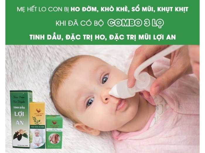 Mô tả Tinh Dầu Lợi An Hết Ho, Sổ Mũi Khò Khè Hàng Chuẩn - Date Mới - 3
