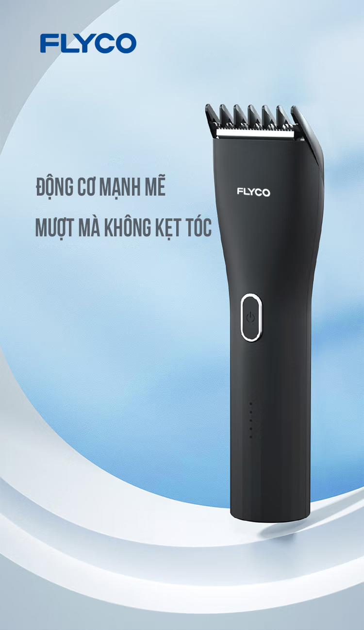 Mô tả Tông Đơ Cắt Tóc Flyco FC1902VN Điều Chỉnh Cử 7 Cự Ly - Hàng Chính Hãng - 1