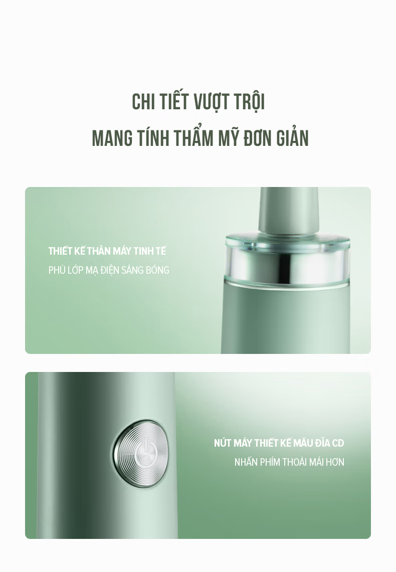 Mô tả Bàn Chải Sóng Âm Điện Flyco FT1701VN Kháng Nước 5 Chế Độ Làm Sạch Chuẩn Nha Khoa - Hàng Chính Hãng - 5
