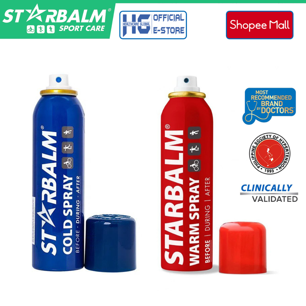 Mô tả Chai Xịt Nóng, Xịt Lạnh Hỗ Trợ Chấn Thương Thể Thao Microlife STARBALM 150ML | Sản Xuất Tại Hà Lan - 1