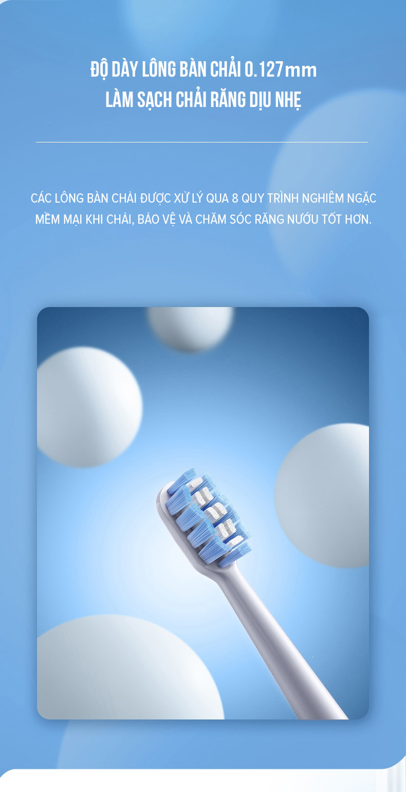 Mô tả Bàn Chải Sóng Âm Điện Flyco FT7108VN Kháng Nước 5 Chế Độ Làm Sạch Chuẩn Nha Khoa - Hàng Chính Hãng - 2