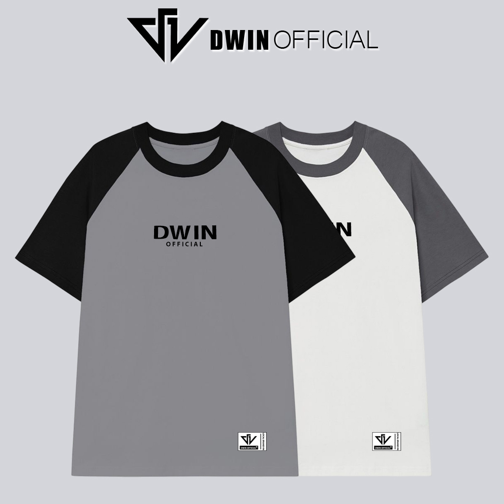 Mô tả Áo thun raglan nam nữ DWIN phông tay lỡ cotton unisex oversize form rộng basic local brand tshirt - 4
