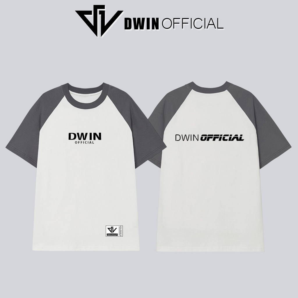 Mô tả Áo thun raglan nam nữ DWIN phông tay lỡ cotton unisex oversize form rộng basic local brand tshirt - 6