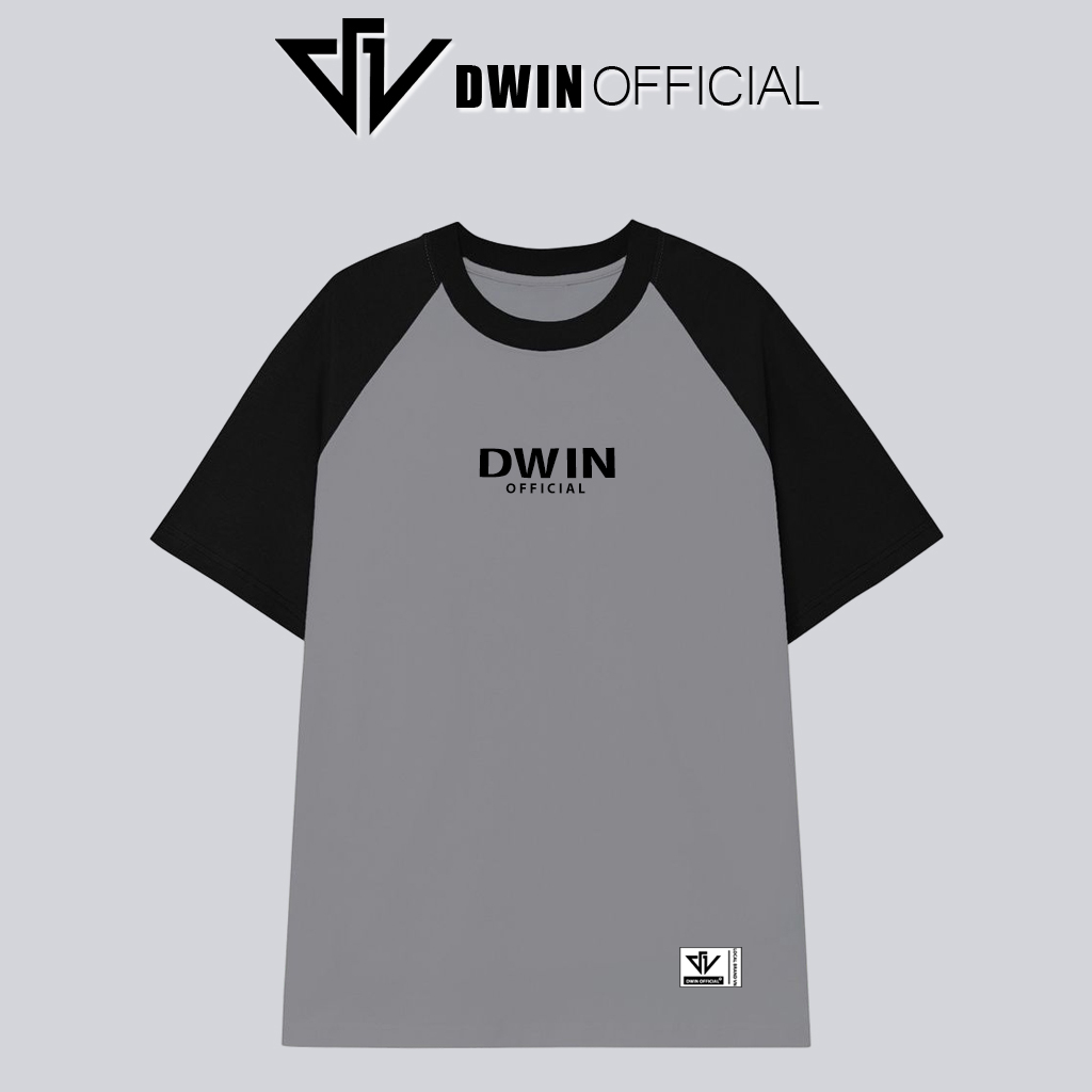 Mô tả Áo thun raglan nam nữ DWIN phông tay lỡ cotton unisex oversize form rộng basic local brand tshirt - 2