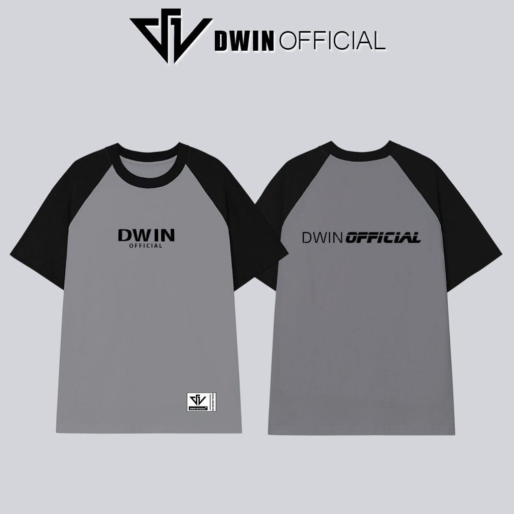 Mô tả Áo thun raglan nam nữ DWIN phông tay lỡ cotton unisex oversize form rộng basic local brand tshirt - 5
