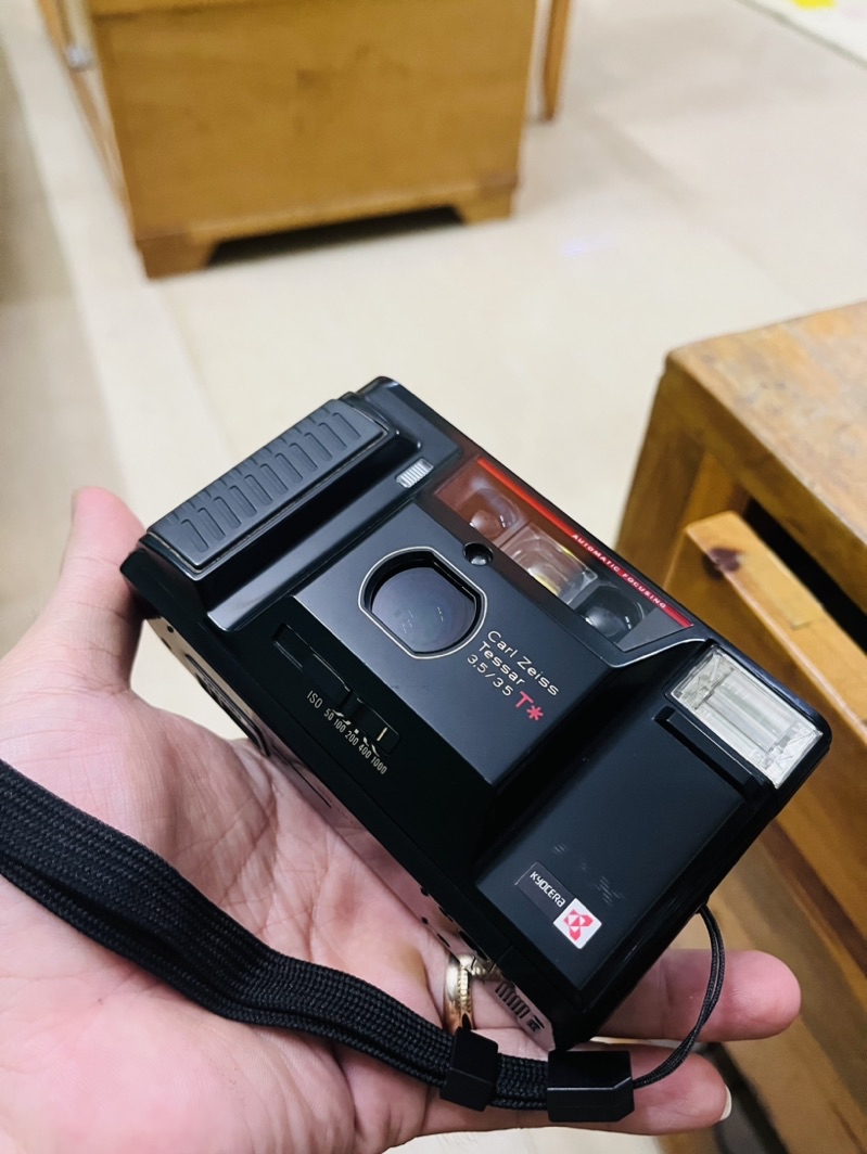 Ektar 100 Kyocera T4 Máy ảnh Film PNS Kyocera Yashica T AF-D Lens