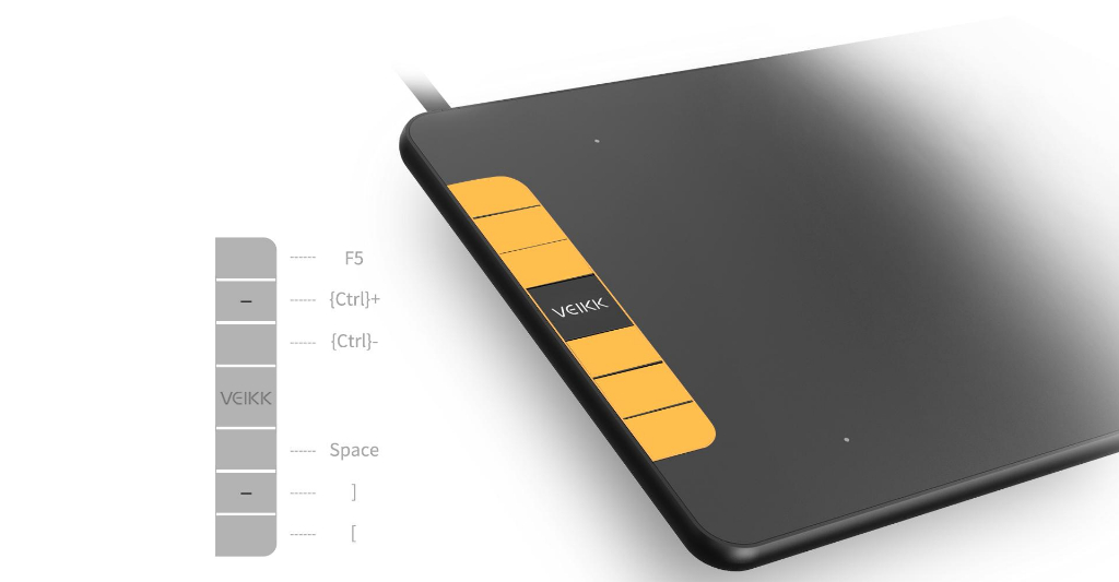 Mô tả Bảng Vẽ Cảm Ứng VEIKK VK640 Android Mặt Nhám Mô Phỏng Giấy Vẽ - Hàng Chính Hãng - 4