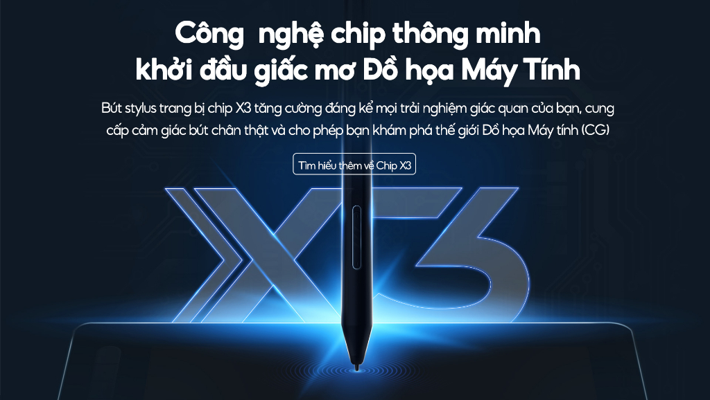 Mô tả Bảng Vẽ Màn Hình XP-PEN Artist 12 Gen 2 Chip X3 127% SRGB Cảm Ứng Nghiêng - 2