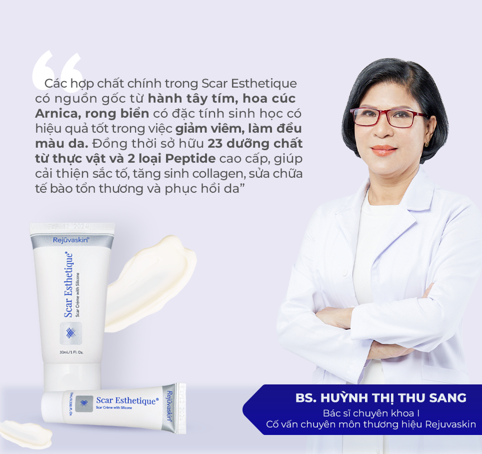 Thương hiệu Rejuvaskin Scar Heal