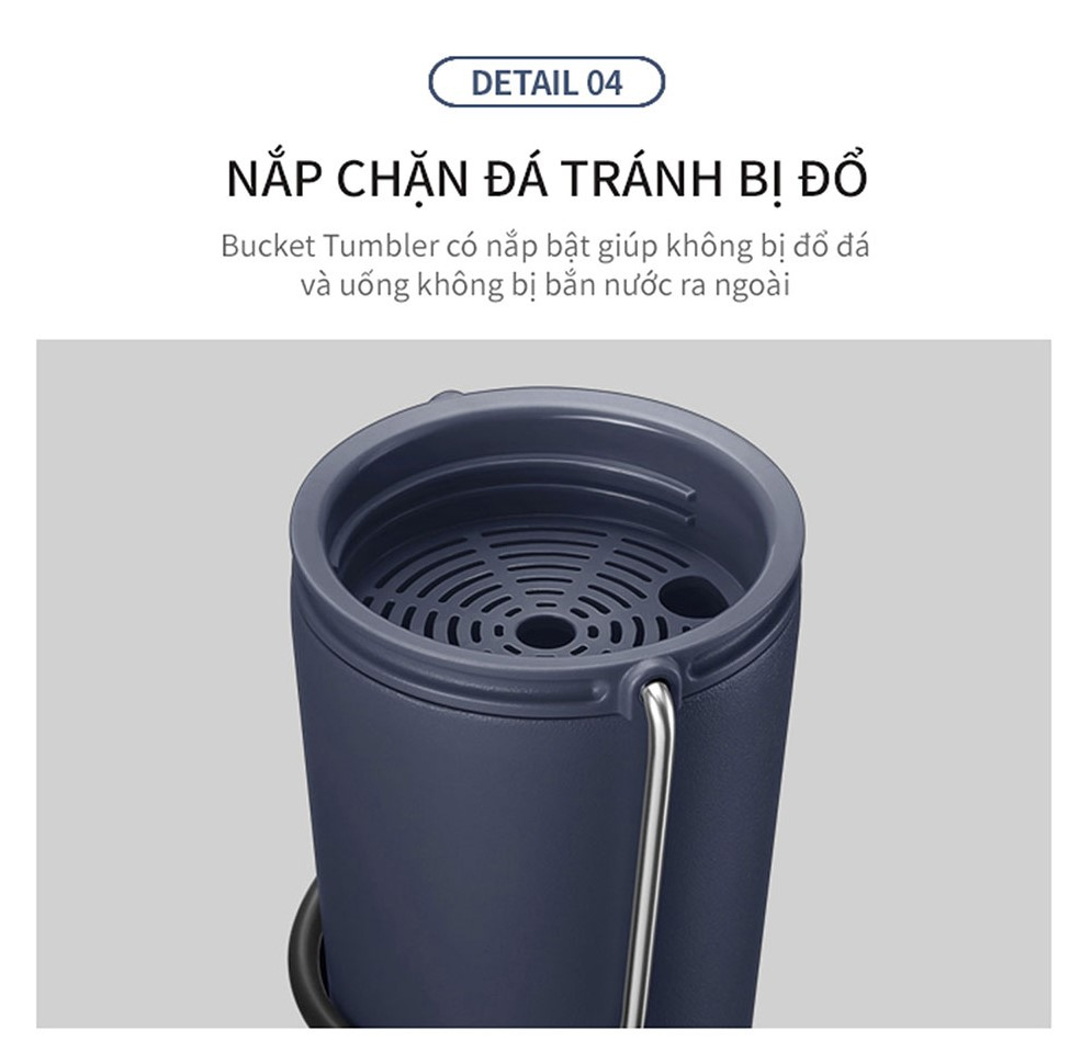 Chi tiết nắp ly giữ nhiệt LocknLock