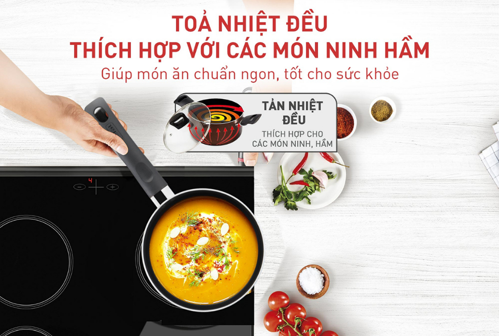 Mô tả Nồi cán dài/ quánh Tefal Day By Day 18cm - 4