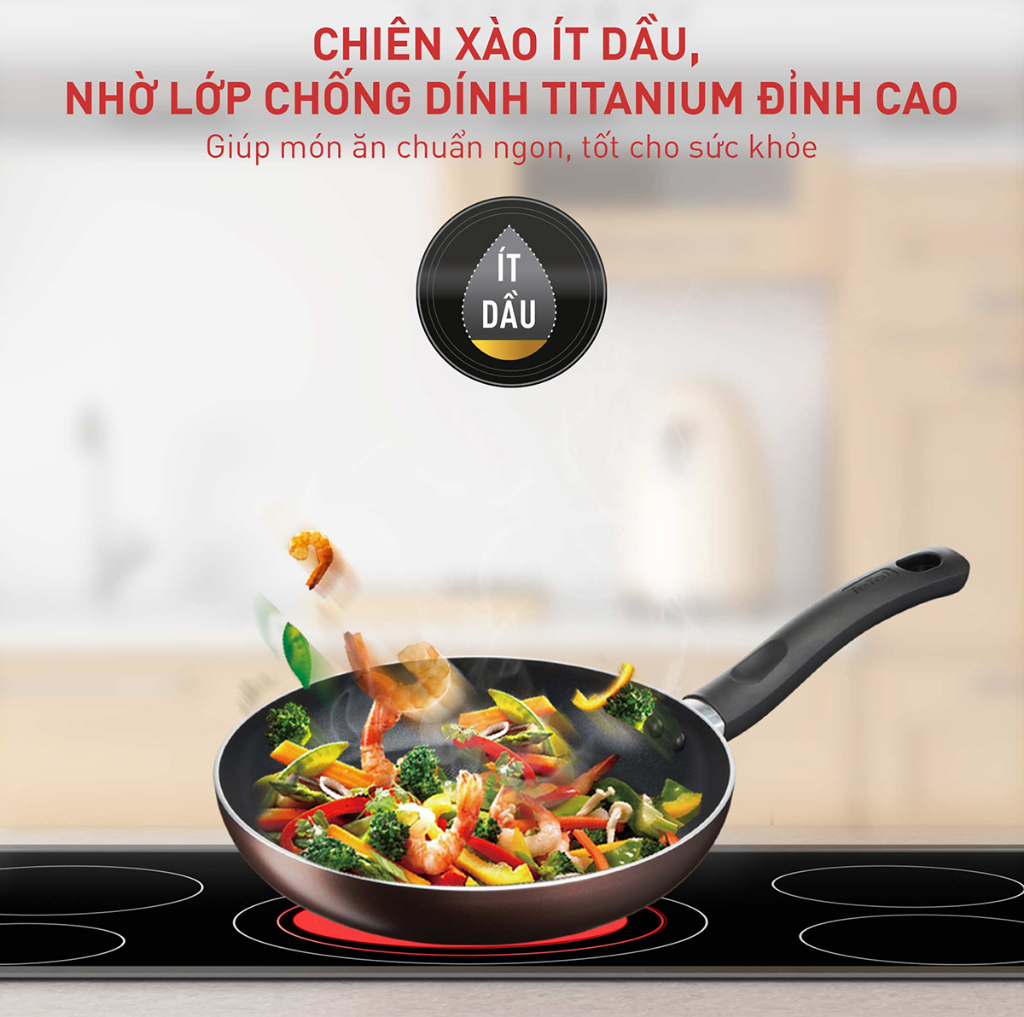 Mô tả Chảo chiên Tefal Day By Day 24cm - 5