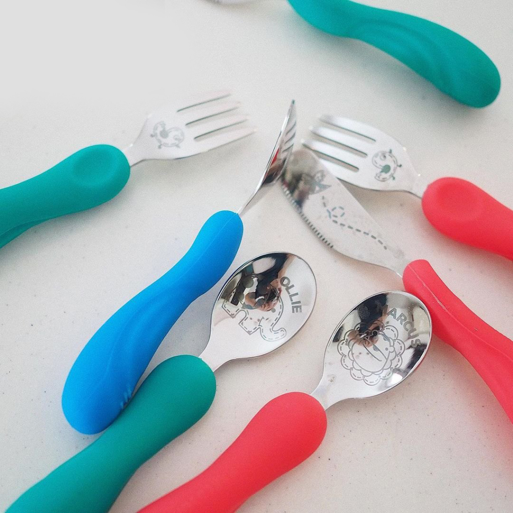 Mô tả Bộ Thìa Nĩa Ăn Dặm Easy Grip Marcus & Marcus Cho Bé Từ 3 Tuổi - 1