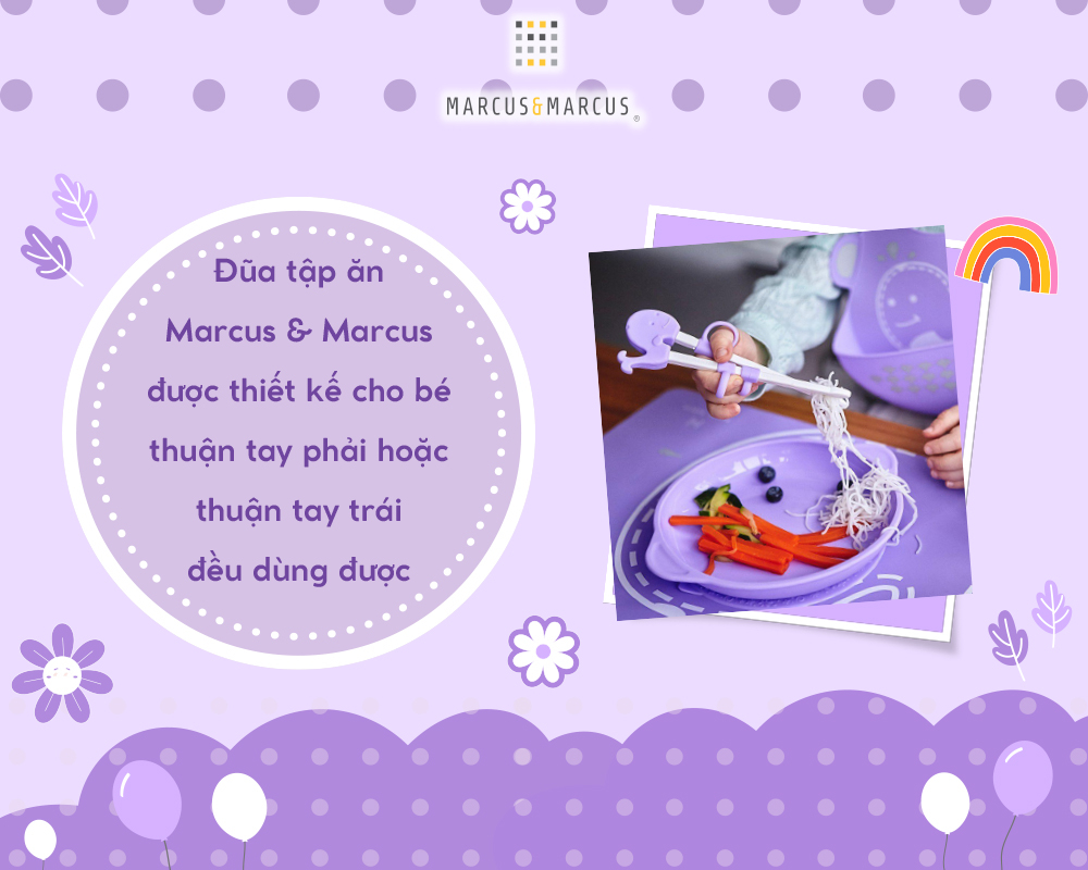Mô tả Đũa Tập Ăn Marcus & Marcus Cho Bé Từ 3 Tuổi - 3