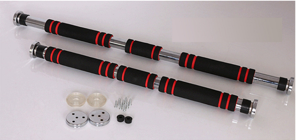 Mô tả Xà Đơn Treo Tường Gắn Cửa Không Cần Bắt Vít (Đỏ Đen) Đại Nam Sport + Tặng Kèm Găng Tay Tập Xà - 2
