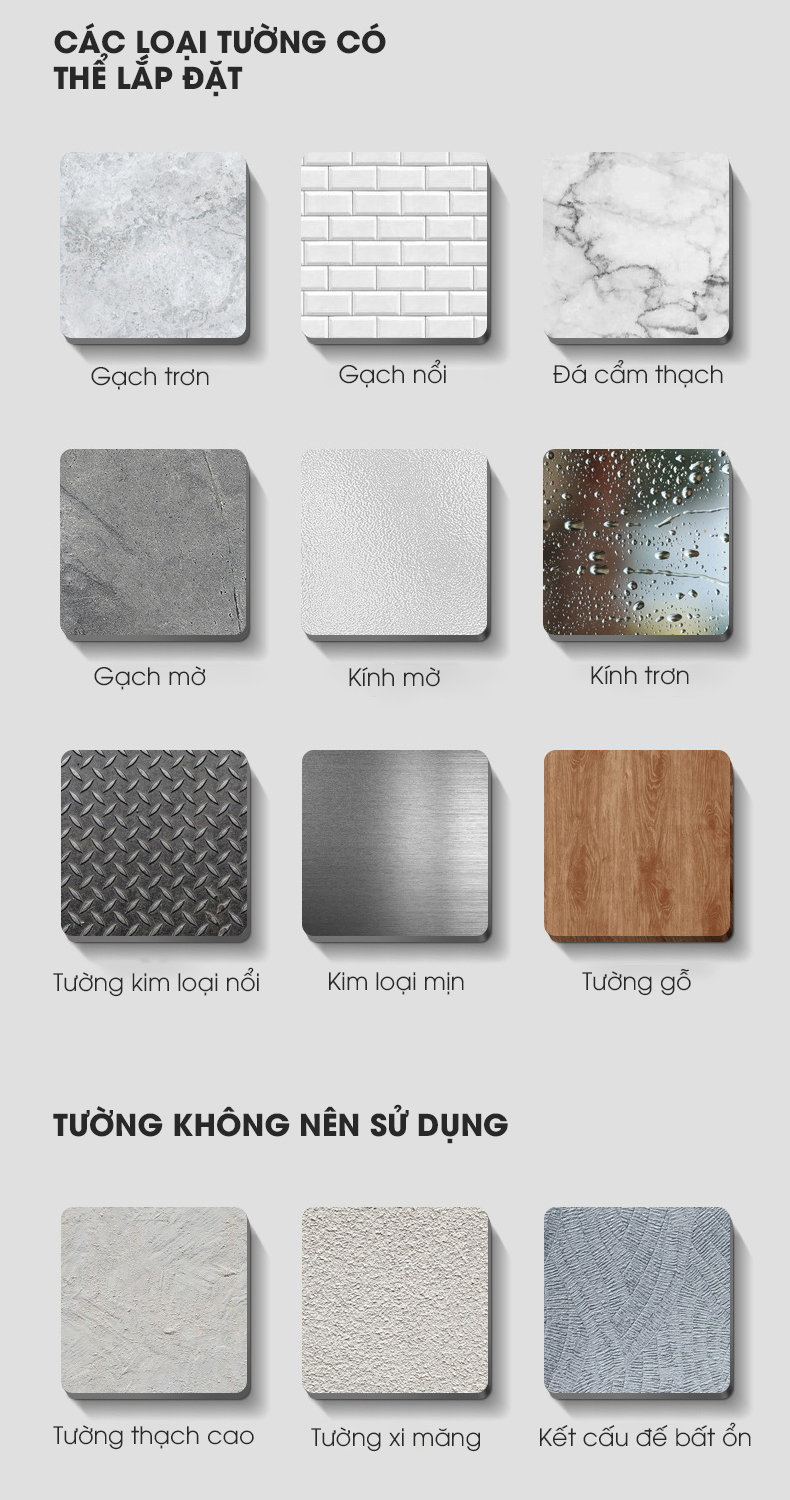 Kệ Để Đồ Nhà Tắm KIVA Chất Liệu Nhôm Hàng Không Cao Cấp Màu Xám Sang Trọng, Bảo Hành 15 Năm.