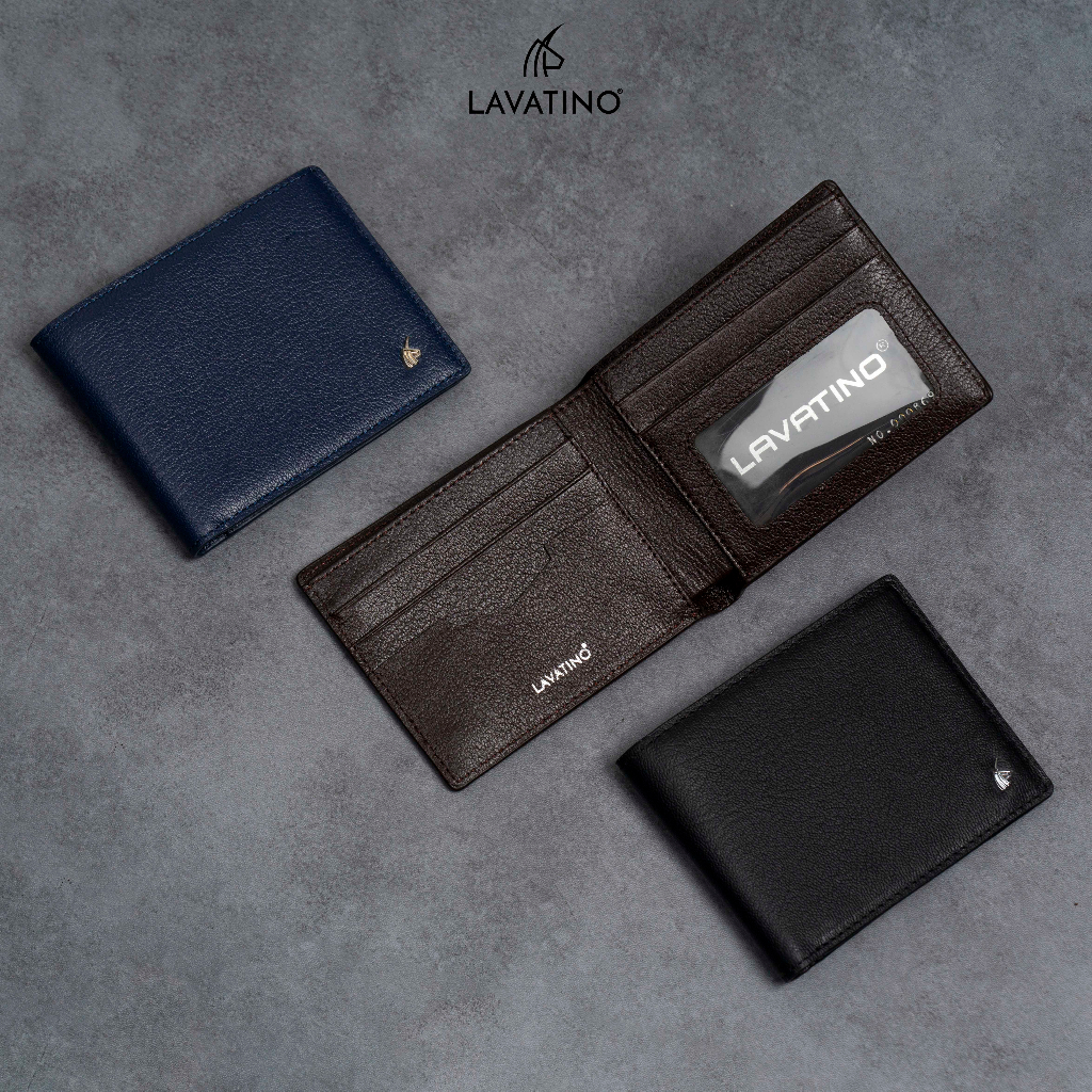 Mô tả Ví nam mini da bò vân Swift cao cấp chính hãng Lavatino [Wallet Phoca - WB35] - 2