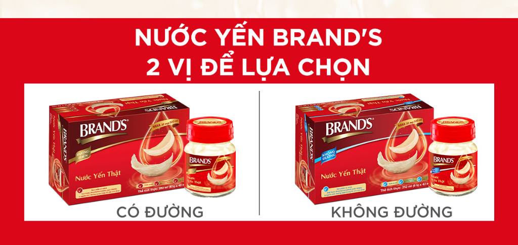 Mô tả Combo 3 Nước yến thật BRAND'S Đường Phèn (70 ml x 6 lọ) - 5
