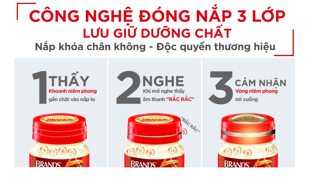 Mô tả Combo 2 Nước yến thật BRAND'S Không Đường (42 ml x 6 lọ) - 3