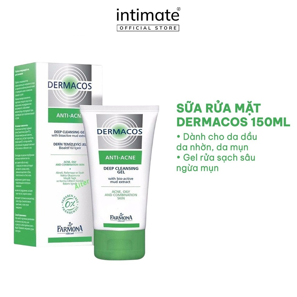 Mô tả Sữa Rửa Mặt Farmona Giúp Loại Bỏ Mọi Bụi Bẩn Lượng Dầu Dư Thừa Trên Da Dermacos Anti-Acne Deep Cleansing Gel 150ML - 1