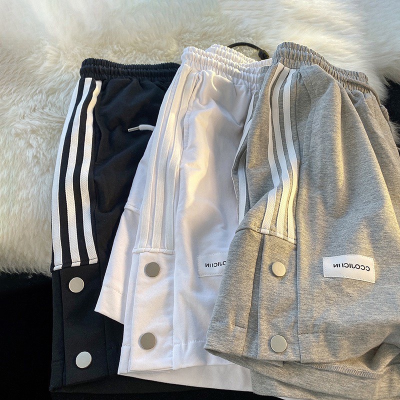 Mô tả Quần Short NAD Unisex - Quần Đùi Nam Nữ Phối Cúc Bấm Cực Chất - 1