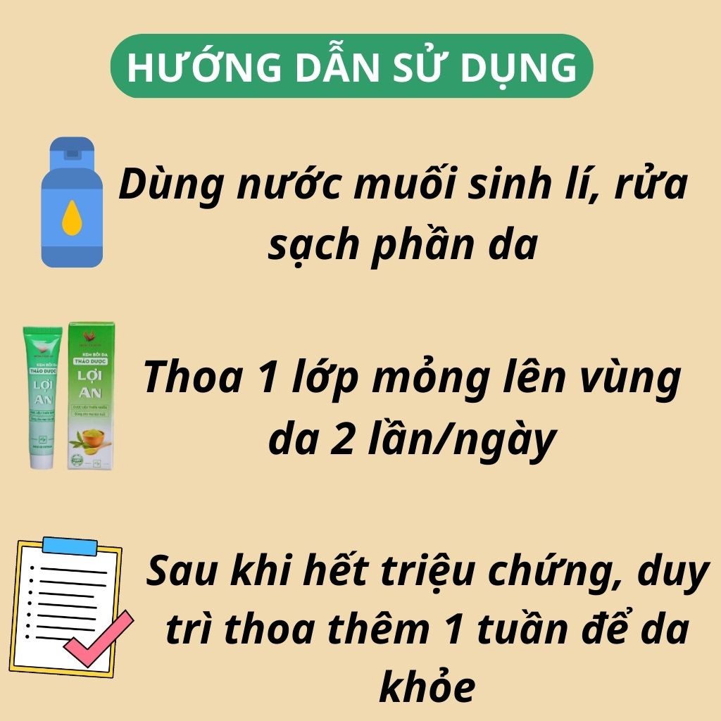 Mô tả Kem Bôi Da Lợi An - 4