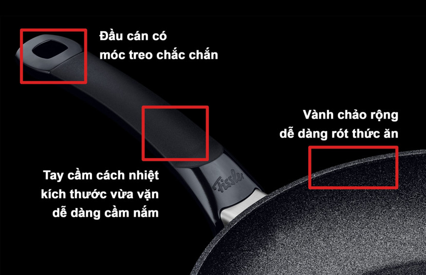 Thiết kế chảo Fissler Levital