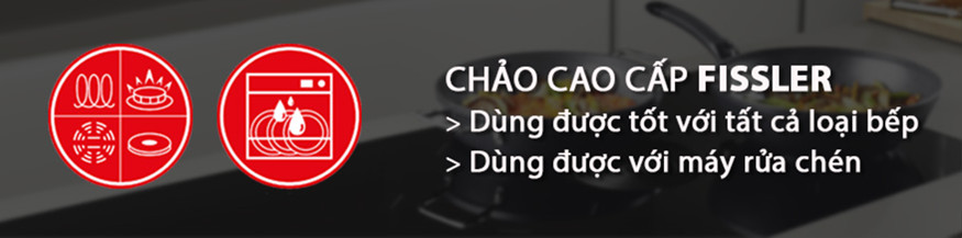 Các kích thước chảo Fissler Levital