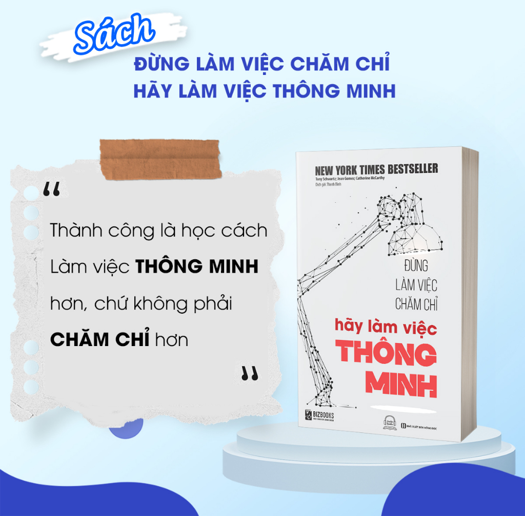 Mô tả Đừng Làm Việc Chăm Chỉ, Hãy Làm Việc Thông Minh - Sách Hướng Nghiệp Và Phát Triển Bản Thân Bizbooks - 2