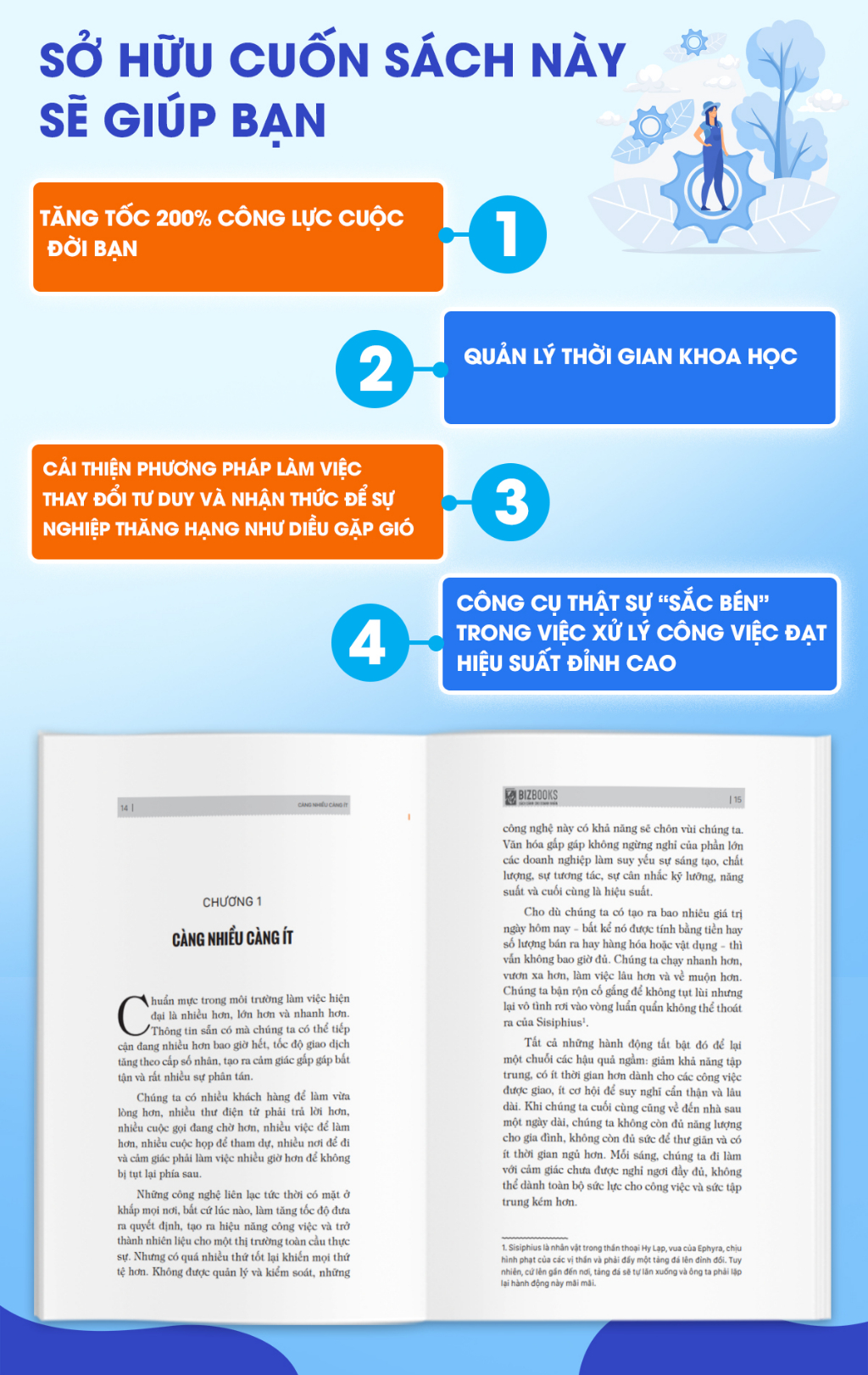 Mô tả Đừng Làm Việc Chăm Chỉ, Hãy Làm Việc Thông Minh - Sách Hướng Nghiệp Và Phát Triển Bản Thân Bizbooks - 4