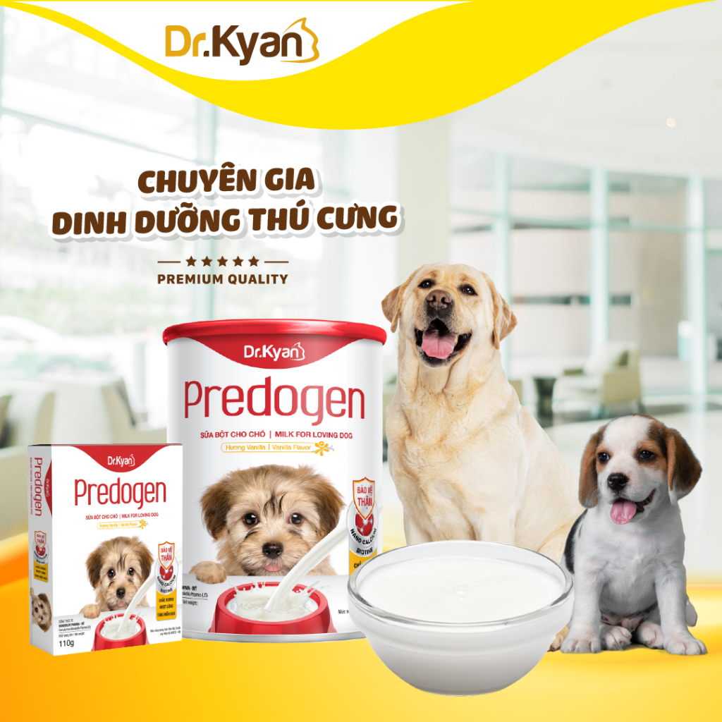 Mô tả Dr.Kyan - Sữa bột PREDOGEN cho chó hộp 110g - DrKyan - 1