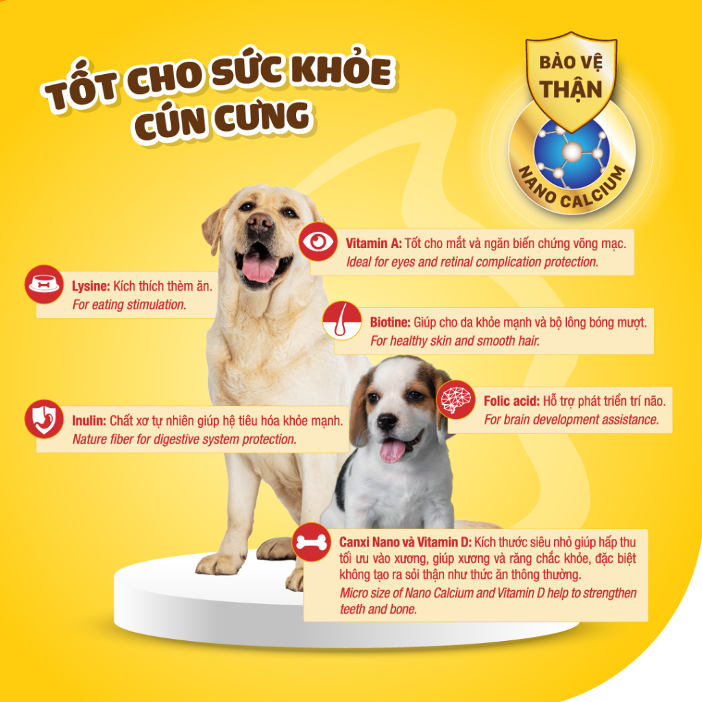 Mô tả Dr.Kyan - Sữa bột PREDOGEN cho chó hộp 110g - DrKyan - 4