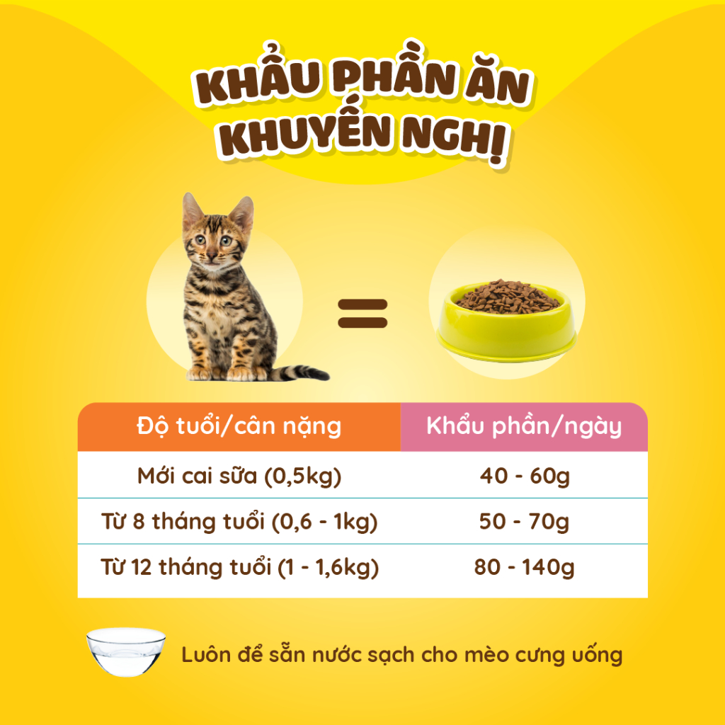 Mô tả Dr.Kyan - Thức ăn hạt cho mèo nhỏ Feed Plus - Kitten 400g - Vị cá hồi - DrKyan - 6
