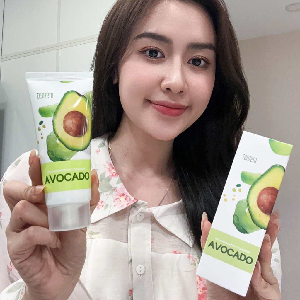 Mô tả Sữa Rửa Mặt Chiết Xuất Trái Bơ Tạo Bọt Mềm Mịn Làm Sạch Sâu, Dưỡng ẩm, Ngừa Mụn Tenzero Balancing Foam Cleanse 100g - 1