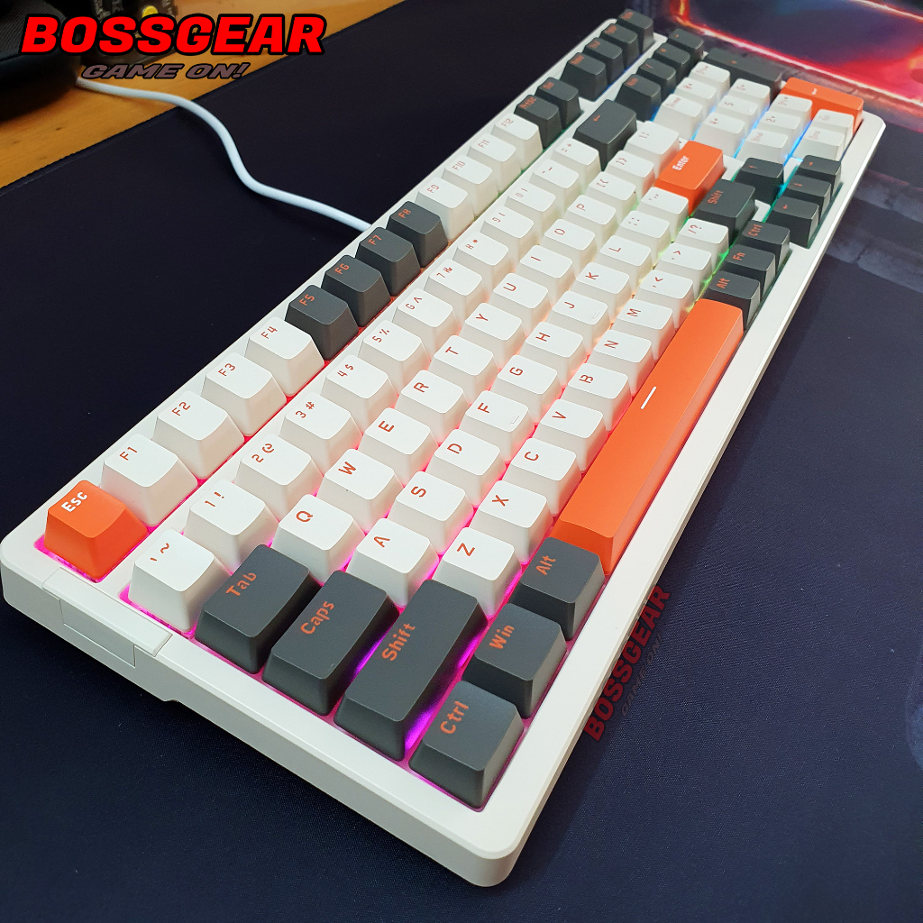 Bàn Phím Cơ Attack Shark K98 RGB, HotSwap Rivet, LED RGB, Cáp Rời ...