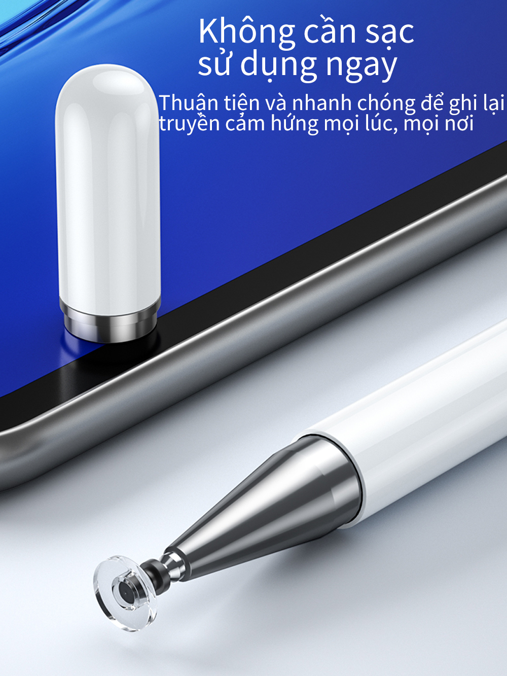 Bút cảm ứng Goojodoq Đa Năng Stylus Pencil phổ quát 2 in 1 dành bút vẽ cảm ứng cho Android/Ipad/HUAWEI/xiaomi pad – ảnh mô tả chi tiết 3