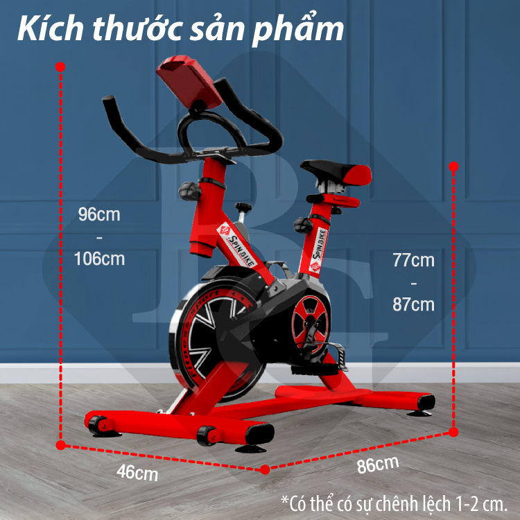 Mô tả BG-Xe đạp tập gym tại nhà dụng cụ thể thao, S303 giúp giảm mỡ hiệu quả yên tĩnh tiện lợi - 4
