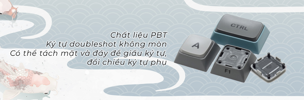 Mô tả Bàn phím cơ Bluetooth Filco Minila-R Convertible ASAGI - Hàng chính hãng - 3