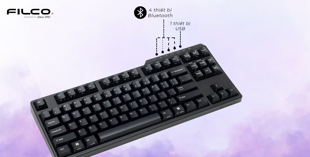 Mô tả Bàn phím cơ Filco Majestouch Convertible 3 - Tenkeyless - Hàng Chính Hãng - 2