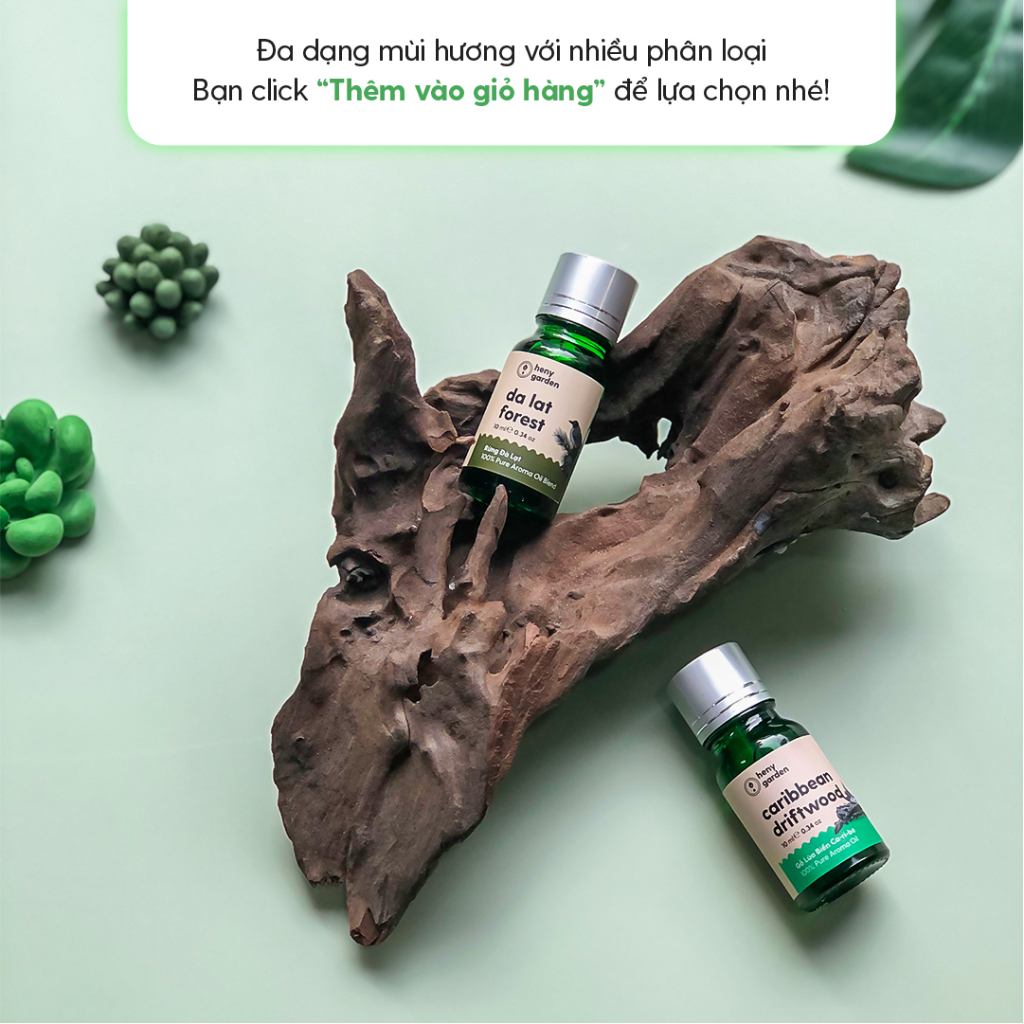Mô tả Tinh Dầu Nước Hoa Thơm Xông Phòng 3 Tầng Hương HENY GARDEN Sang Trọng, Giúp Thư Giãn, Làm Nến Thơm 10mL - 6