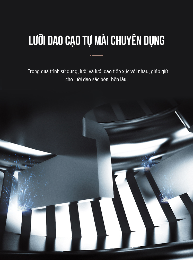 Mô tả Combo Máy Cạo Râu Flyco 3 Lưỡi Kép Kháng Nước FS317VN & Máy Tỉa Lông Mũi WL2604 - Hàng Chính Hãng - 7