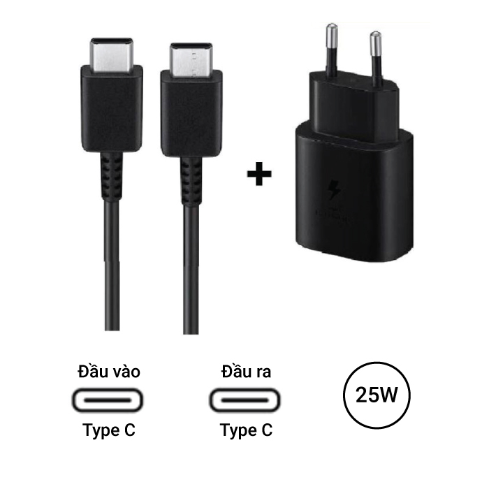 Củ sạc samsung 25w sạc siêu nhanh chính hãng ZUZG – ảnh mô tả chi tiết 2