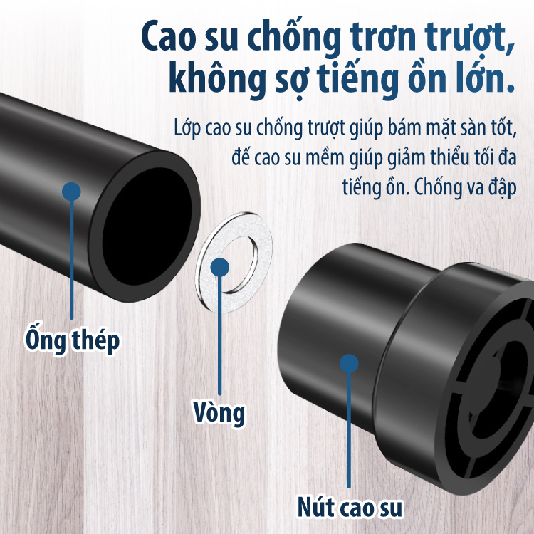 Mô tả BG-Sàn nhún tập thể dục Trampoline khung thép mẫu mới nhất có tay bám an toàn ,dành cho mọi lứa tuổi - 5