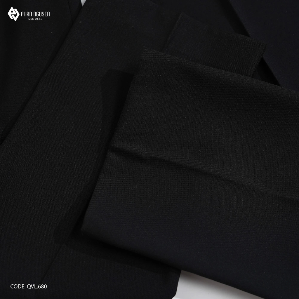 Mô tả Quần âu công sở nam cao cấp Phan Nguyễn, form slim fit tôn dáng, chất liệu mềm mại thoáng mát, thiết kế lịch lãm QVL.680 - 3