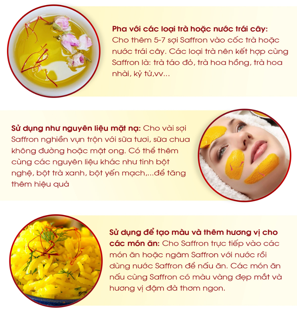 Mô tả Nhụy Hoa Nghệ Tây SAFFRON BAHRAMAN lọ 0,5Gr - 4